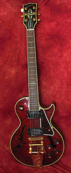 1989 Gibson Les Paul Red Hollow Body