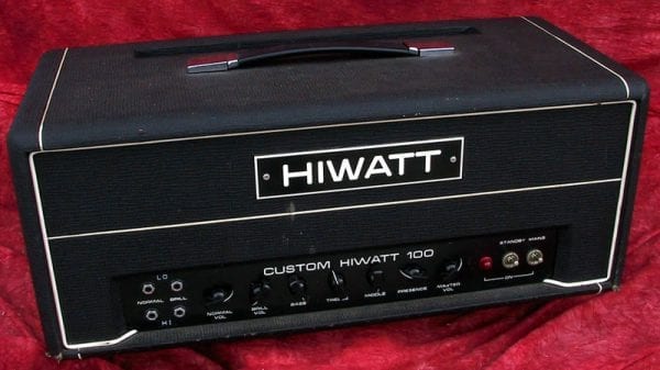 Hiwatt 1972 Custom 100 Cabinet Amplifier