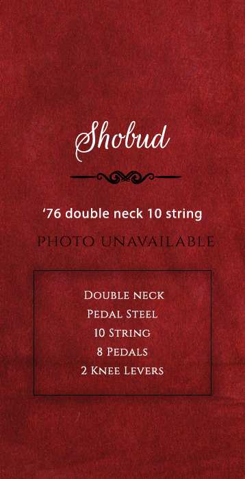 Shobud Guitar 1976-double-neck-10-string